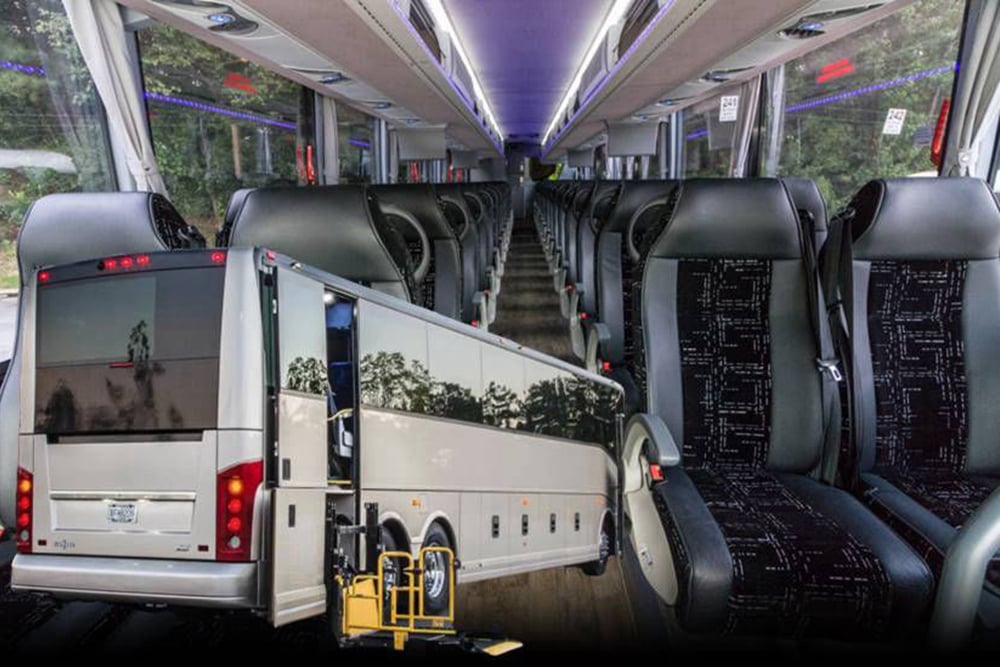 ADA Compliant Wheelchair Accessible Motor Coach