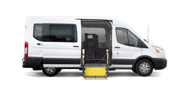 Wheelchair Accessible Ford Transit Van