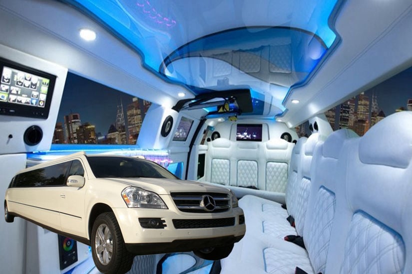 GL Mercedes Stretch SUV Limo