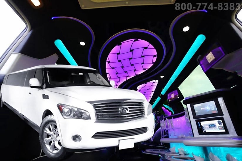 Infiniti QX Stretch SUV Limo