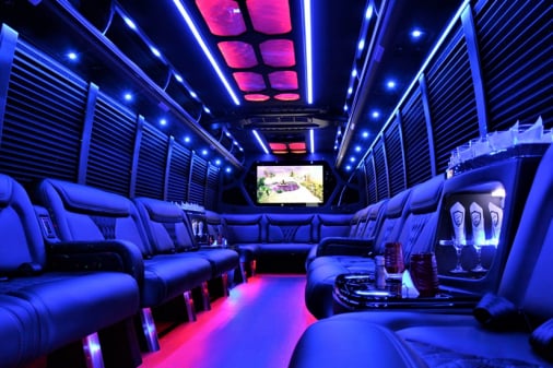 Wedding Party Bus Rental